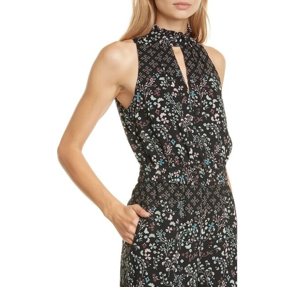 TED BAKER MARCILA Hazel High Neck Wide Leg Jumpsuit - Picture 4 of 9